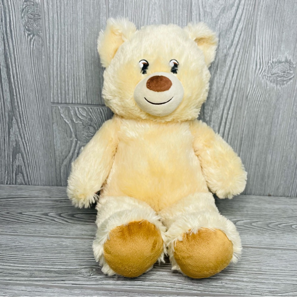 Build a bear vanilla tan Lil' Cub Pudding Teddy Bear doll plush stuffed bear
